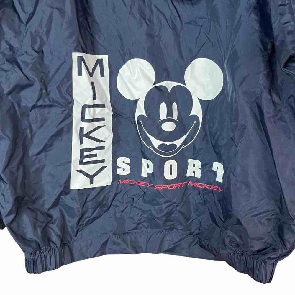 Disney Store Mickey Sport Windbreaker with Hoodie Size Medium (7/8)‎ - Picture 9 of 10